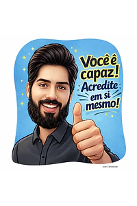 Caricatura Personalizada de Rosto, Avatar, lindo Rosto, Pessoa, Realista, Charmosa, Garota, Menina, mulher, Homem,Rapaz, Galã, Aparência. Encomende Já