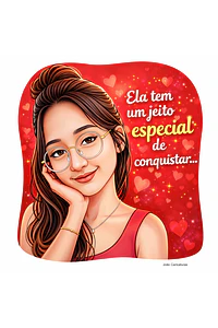 Caricatura Personalizada de Rosto, Avatar, lindo Rosto, Pessoa, Realista, Charmosa, Garota, Menina, mulher, Homem,Rapaz, Galã, Aparência. Encomende Já