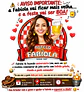 Caricatura Personalizada Feminina Tema Boteco | Convite e Banner para Aniversário - Thumbnail 2