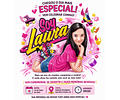 Caricatura  Personalizada  Convite  Aniversário Jovem Menina Patinadora Patins  Antigo Quad Esporte 4 Rodinhas  Skate Roller Botinha 9 10 11 12 13 14 15 16 anos, Soy Luna 