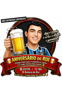 Caricatura para Convite de Aniversário | Arte Personalizada e Divertida