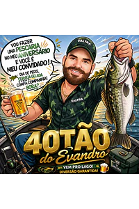  Caricatura Personalizada pescador Transformo sua foto em uma caricatura única   Perfeito para presentear alguém especial    Arte personalizada  Estilo exclusivo  Entrega rápida