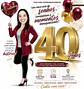 Convite de Aniversário Feminino com Caricatura Digital – Personalizado para Todas as Idades - Thumbnail 1