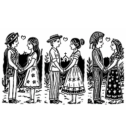 Desenho Personalizado Estilo Cordel Histórias Nordestinas Desenho a Traço Cordel Digital  Cultura Popular  Tradições Nordestinas Ilustração Xilografia Xilogravura