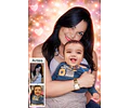 Fotomontagem de Avó e Netinha | Um Encontro Cheio de Amor