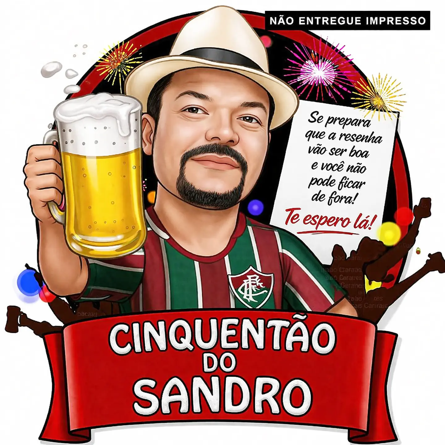 Caricatura para Convite de Aniversário | Arte Personalizada e Divertida 6
