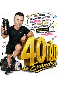 Caricatura Digital para Convite de Aniversário Masculino (Personalizada)