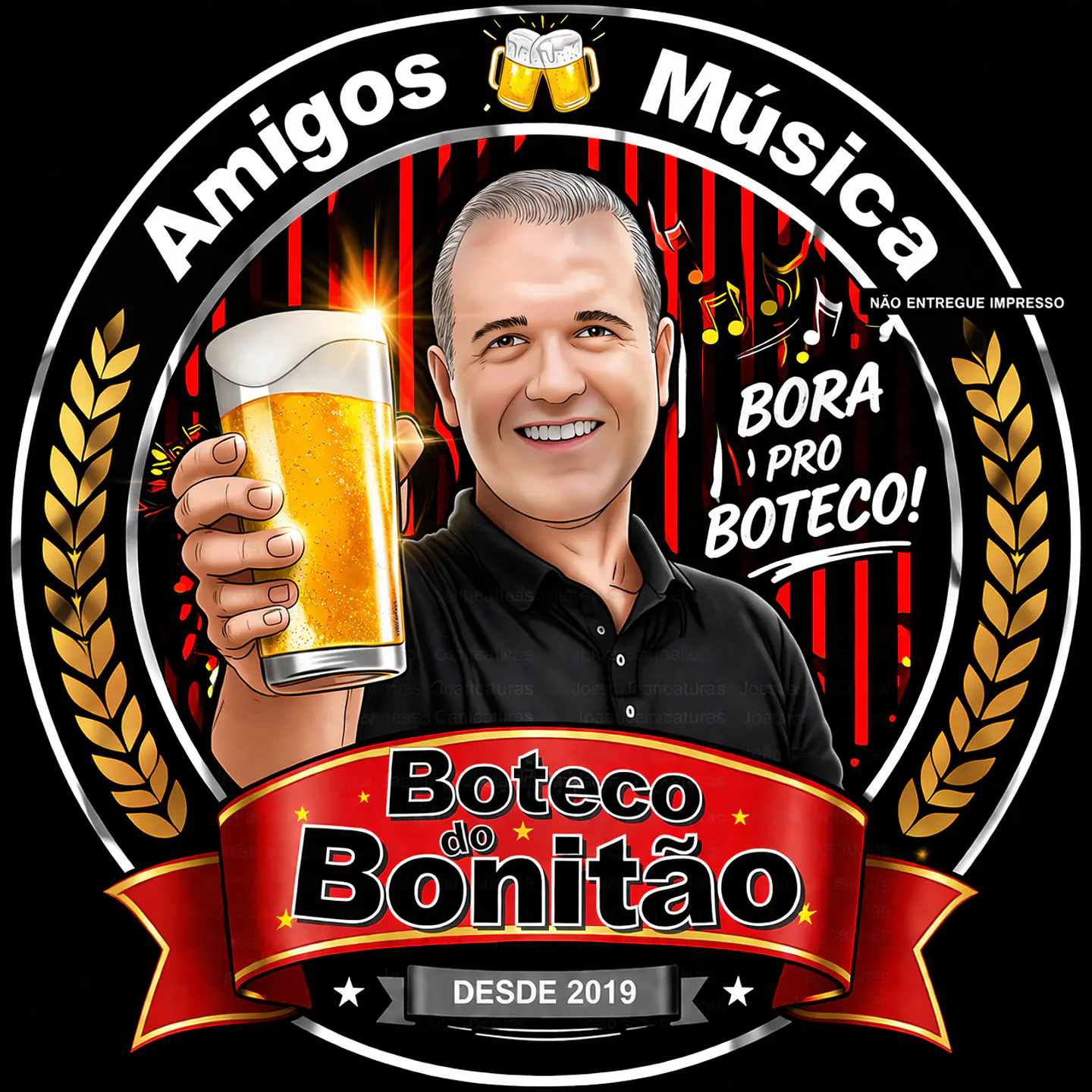 Caricatura para Convite de Aniversário | Arte Personalizada e Divertida 10