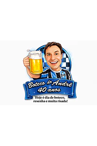 Caricatura para Convite de Aniversário | Arte Personalizada e Divertida