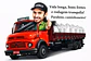 Caricatura de Motorista de Caminhão – Presente Criativo para Homem - Thumbnail 6