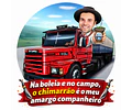 Caricatura de Motorista de Caminhão – Presente Criativo para Homem