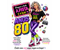 Convite Anos 80 com Caricatura Personalizada – Tema Retrô Digital