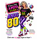 Convite Anos 80 com Caricatura Personalizada – Tema Retrô Digital