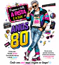 Convite Anos 80 com Caricatura Personalizada – Tema Retrô Digital - Thumbnail 5