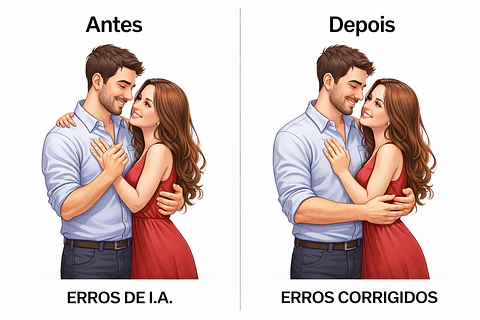 Corrigir Imagem Feita por IA