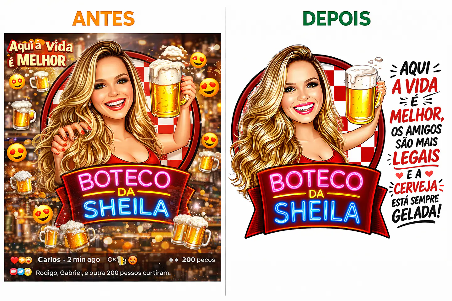 Sua imagem de IA ficou estranha? Eu corrijo pra você 🎨 3