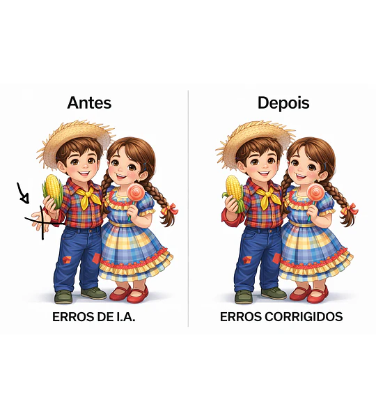 Corrigir Imagem Feita por IA