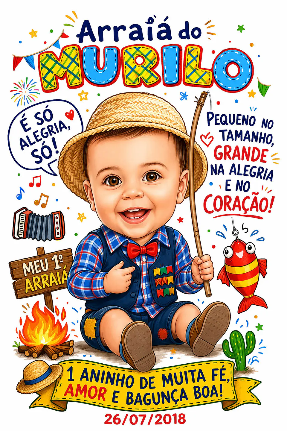 Convite Festa Junina 2