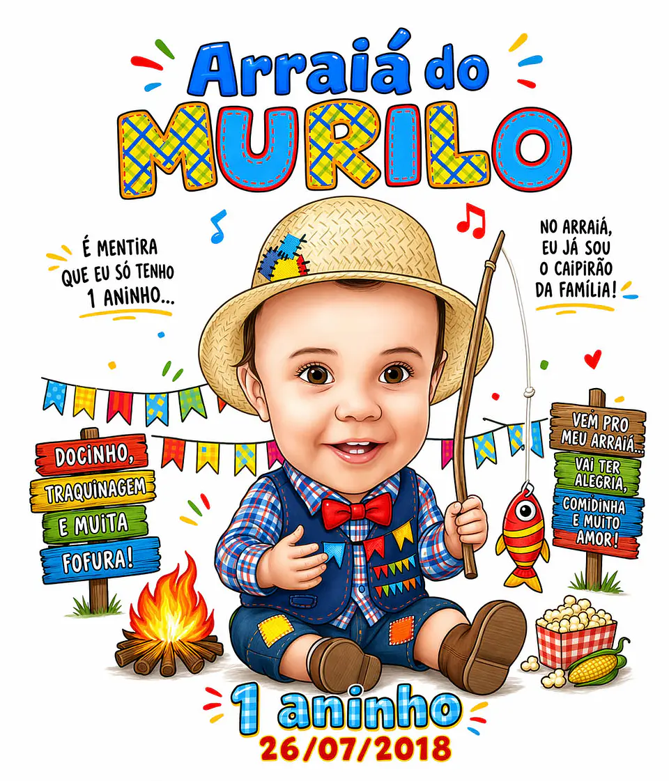 Convite Festa Junina 3
