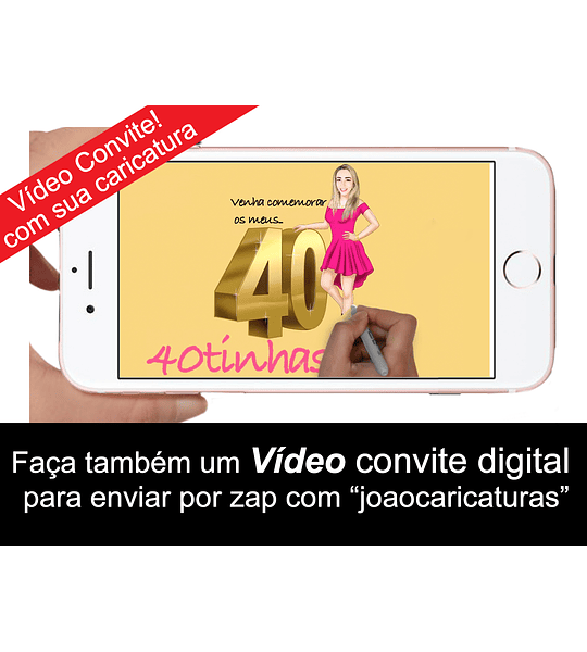 Caricatura digital linda mulher rosto normal e bonito p banner convite e lembrançinhas aniversário-Tema Boteco-bar-João Caricaturas