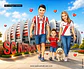 Caricatura Personalizada de Família Torcedora no Estádio (Preço por Pessoa) - Thumbnail 1
