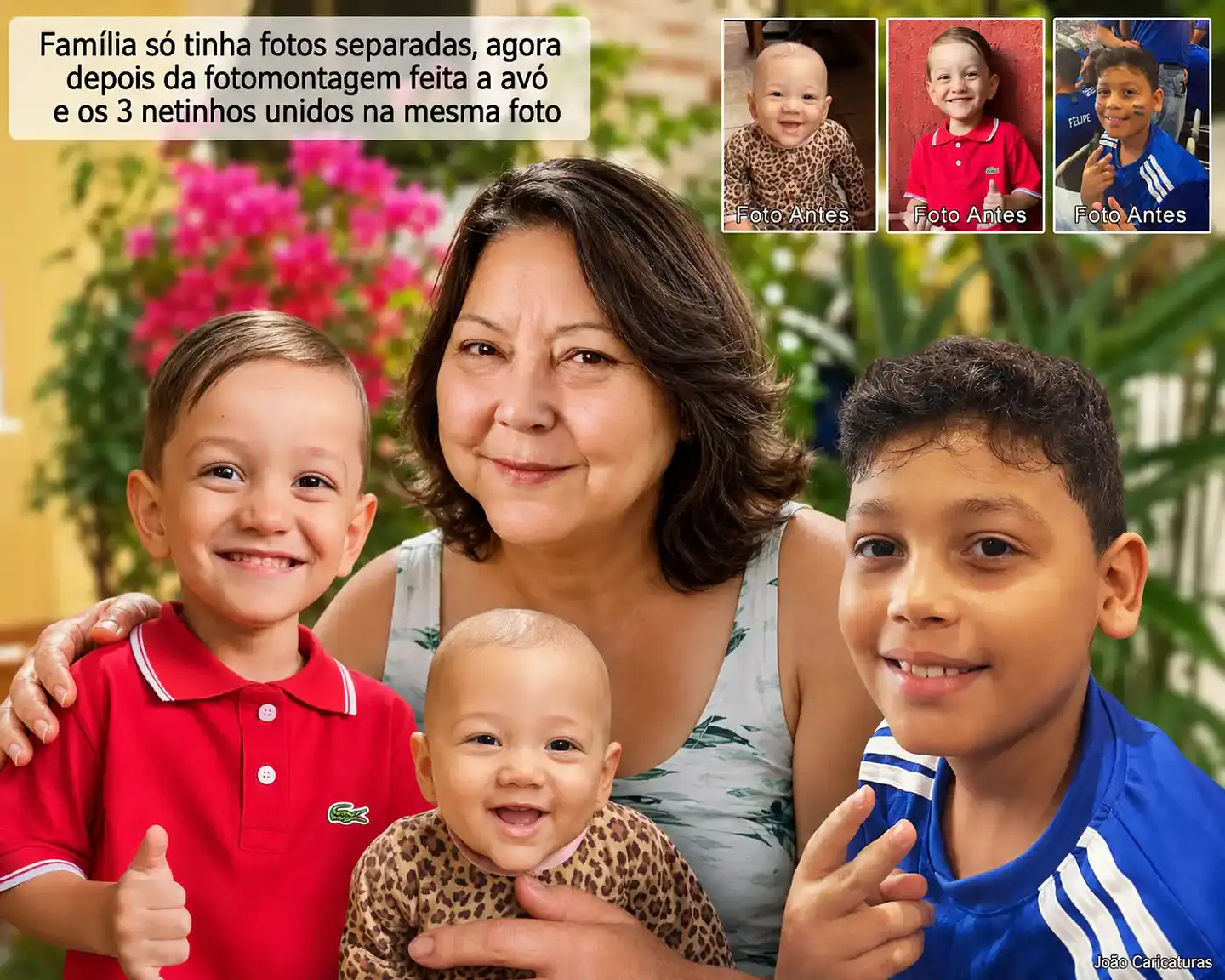 Reúna em Uma Única Foto Quem Já Partiu e Quem Acabou de Chegar à Família 2