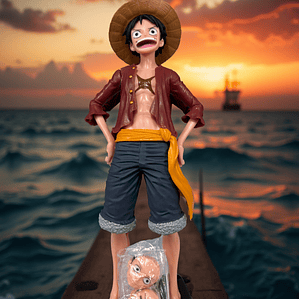 Luffy sombrero con cambia caras