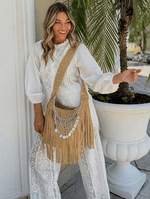 Cartera Andalucía Beige