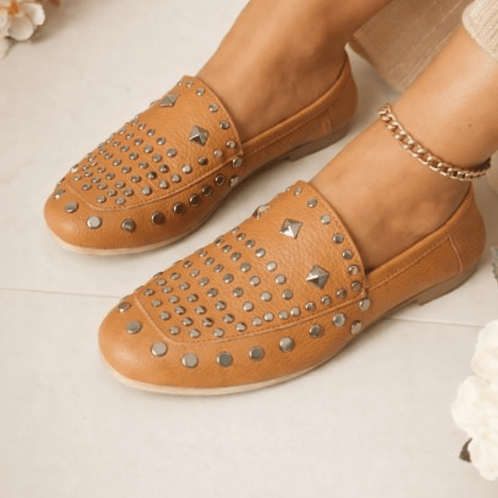 Mocasín Aniah Camel 1