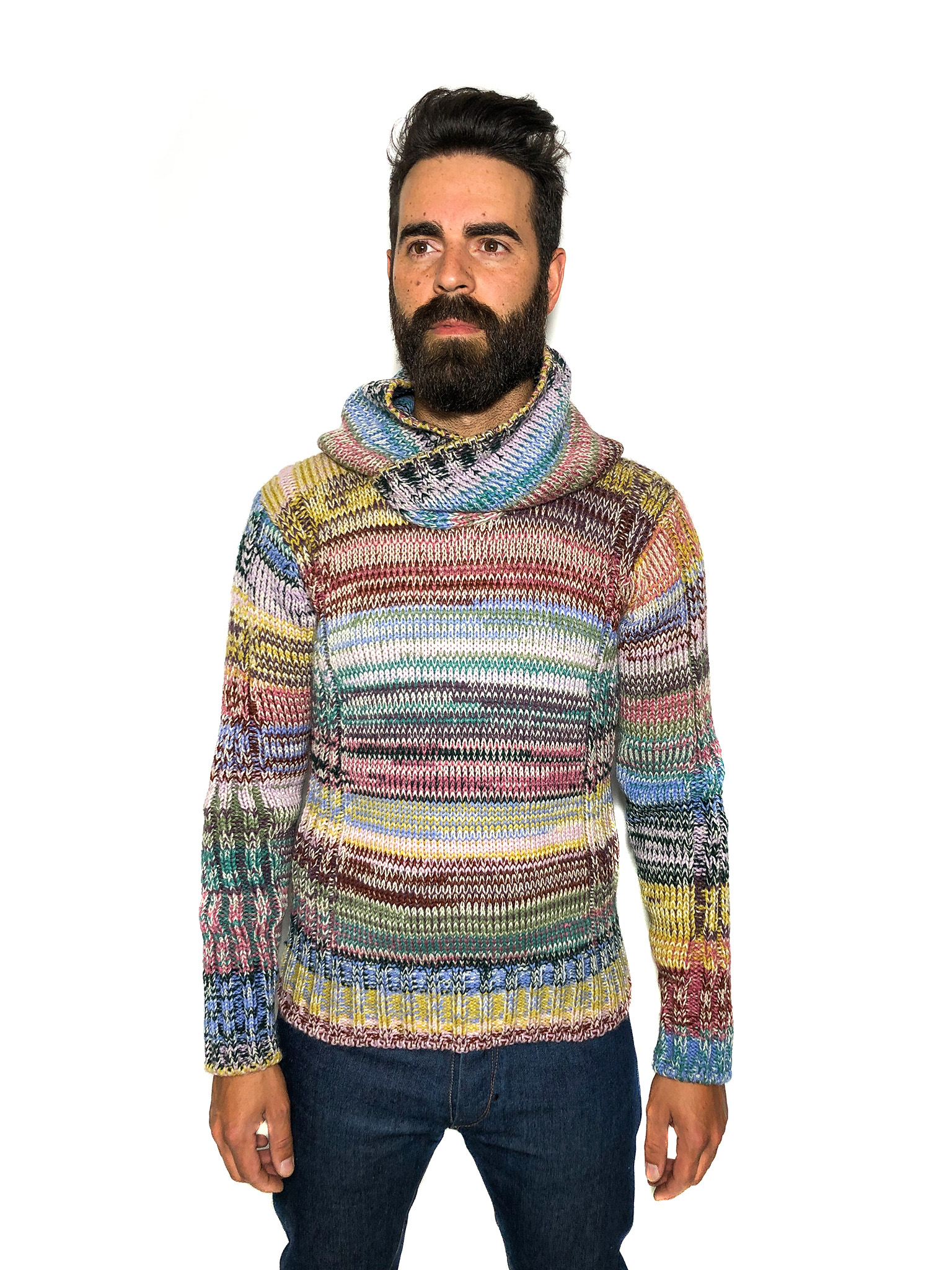 Multicolored Wool Jumper