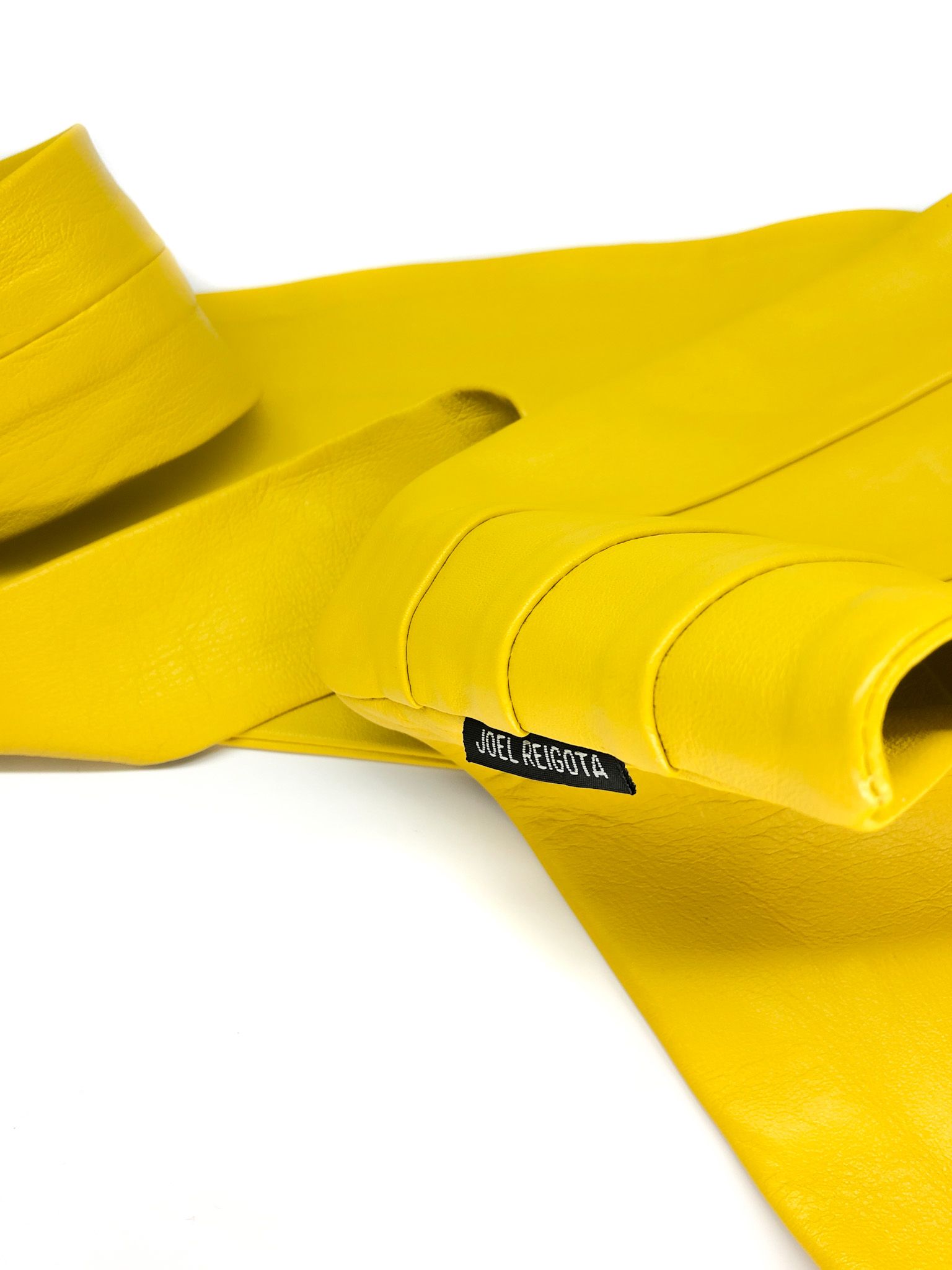 Yellow Wide Waist Belt