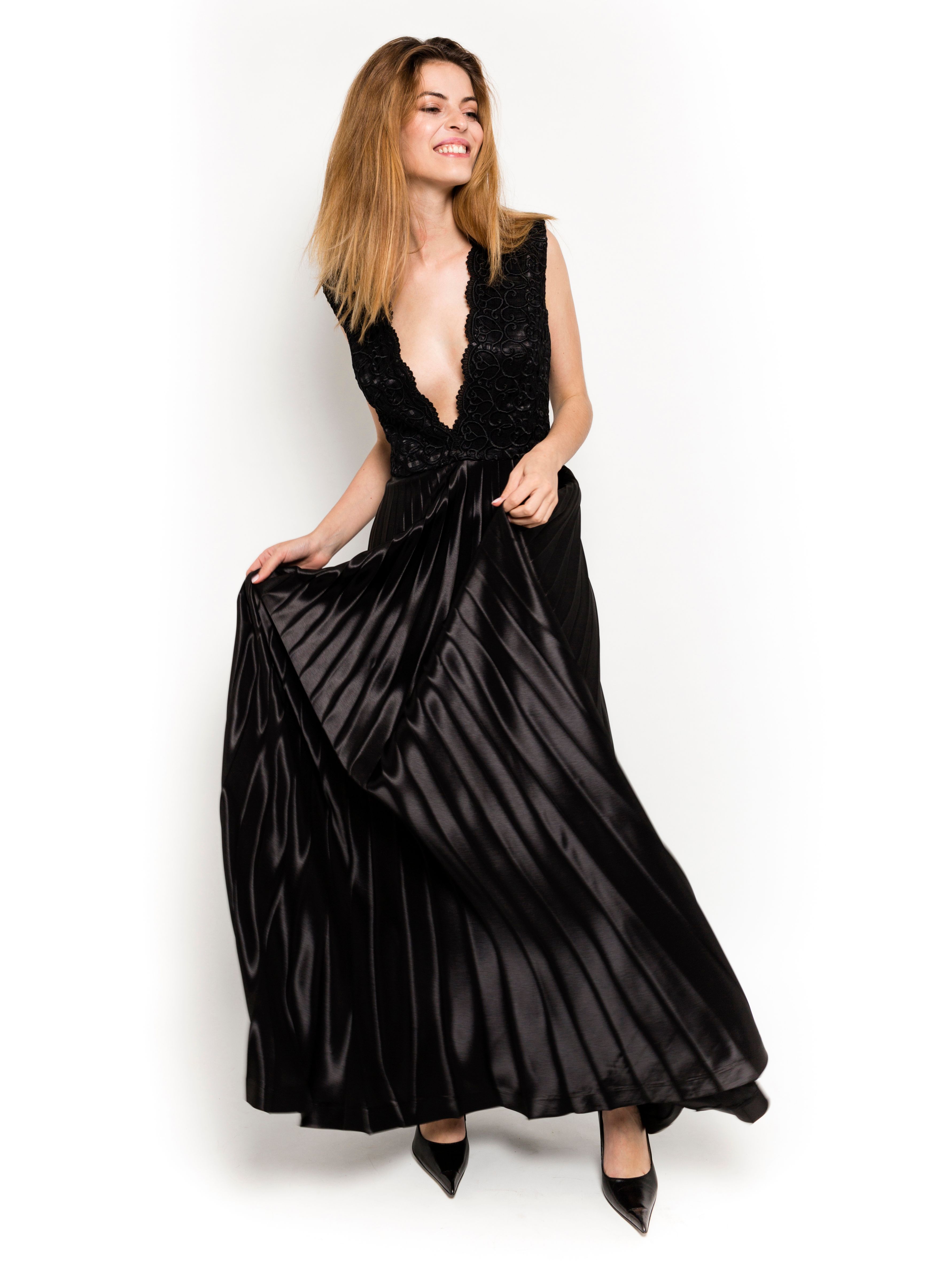 Pleated Dress