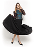 Pleated Long Skirt