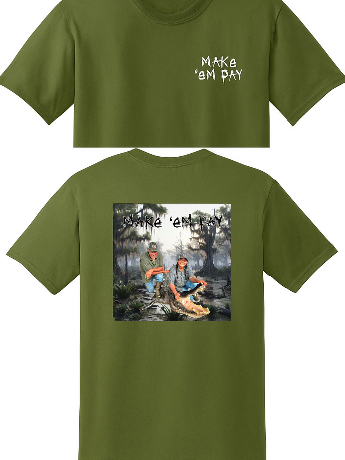 Make ‘em pay gator t-shirt  4