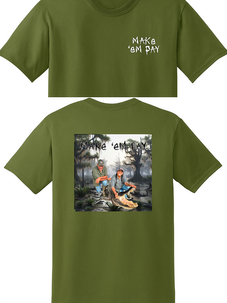 Make ‘em pay gator t-shirt  4