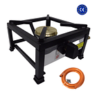 Ensemble Réchaud gaz 1 feu + grill four 4