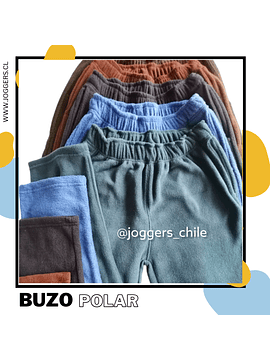 Buzo polar recto unisex 