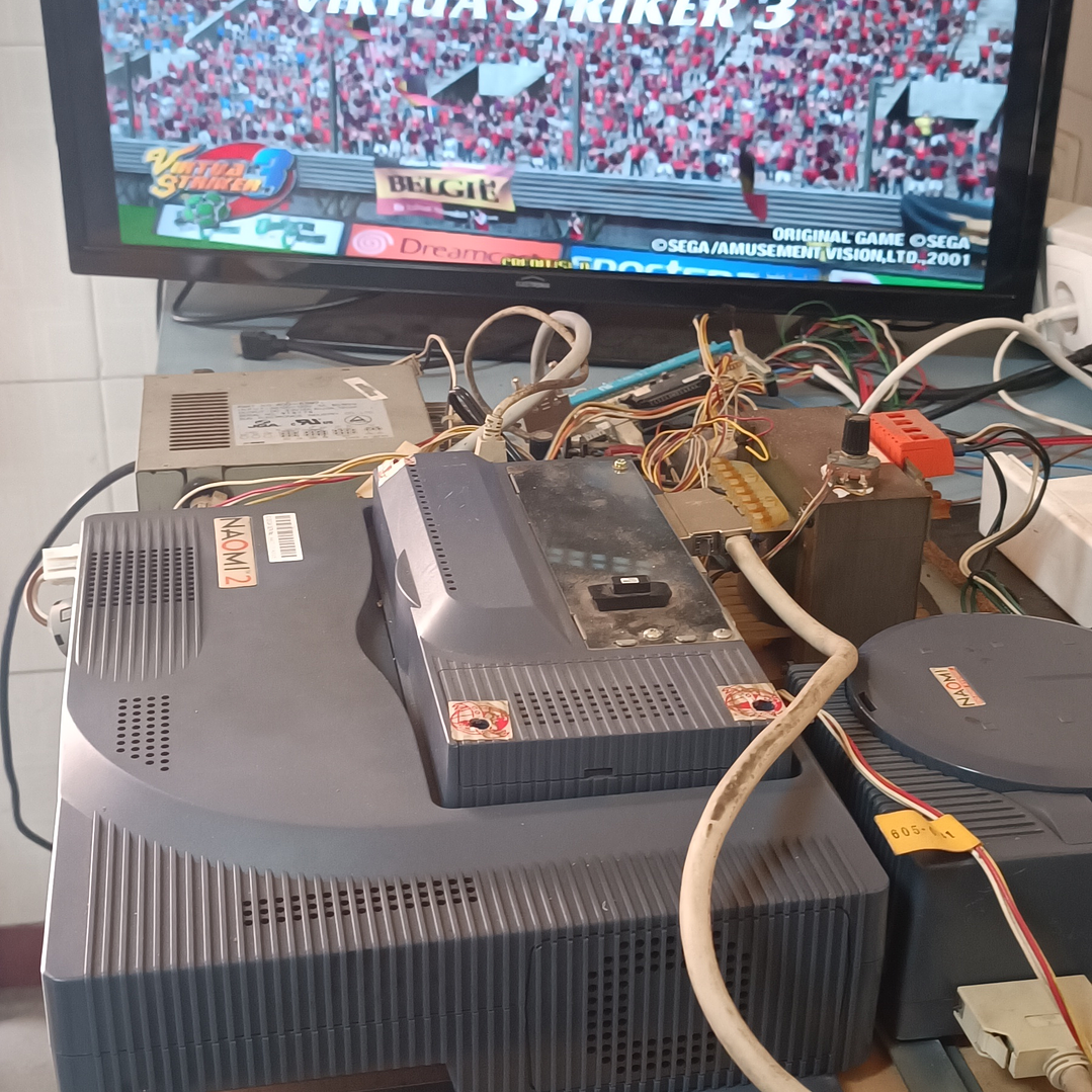 Placa Arcade  Virtual Striker 3  Naomi 2