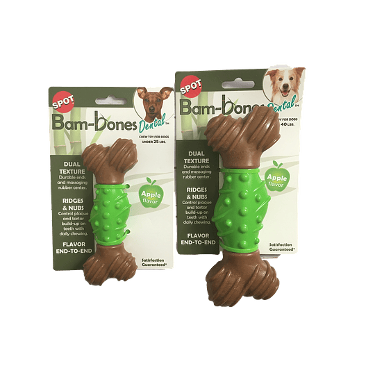 Spot Bam-bones hueso roer limpieza dental