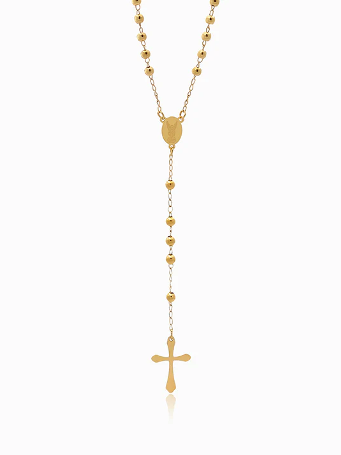 Colar Rosário  - aço inoxidável 1