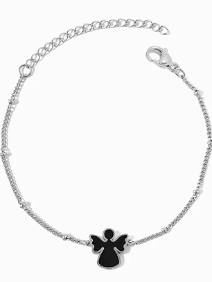 Stainless steel angel bracelet - Silver