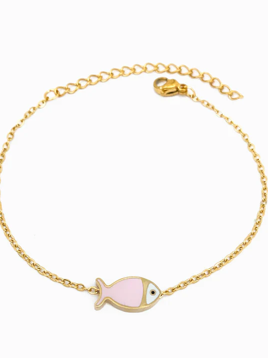 Fish Bracelet - Stainless Steel with Enamel 1