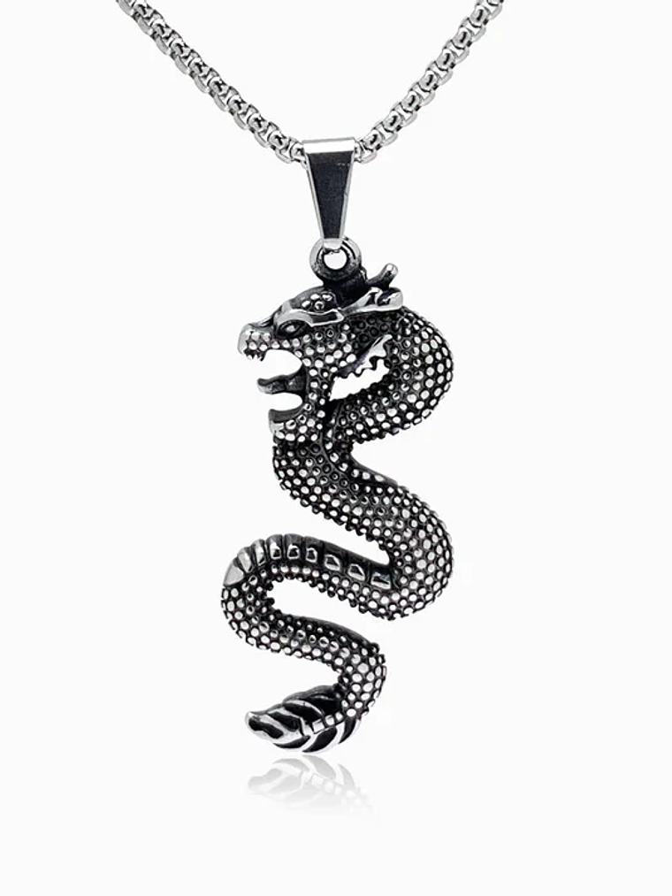 Dragon Necklace - Stainless Steel 1