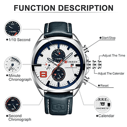 Reloj Marca Curren Original Hombre Cronografos Ref 8324 (3)