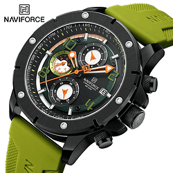 Reloj De Pulso Marca Naviforce Original Hombre Cronografos Activos Ref 3084 (1)