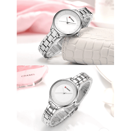 Reloj Dama Curren Original Para Mujer Elegante Referencia 3467