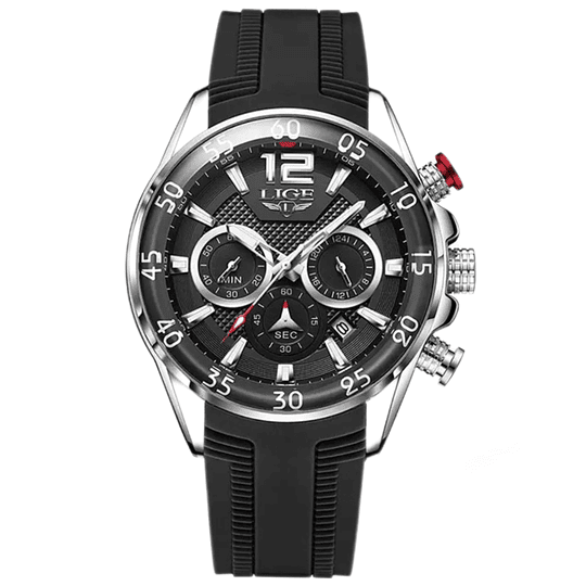 Reloj Marca Lige Original De Hombre Joyas De Pulso Cronografos Ref 8934