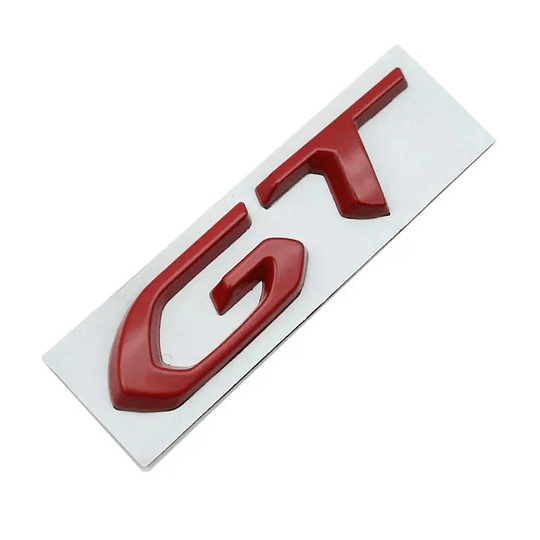 Emblema Gt Line Metal Tuning Lujo Auto Camioneta Accesorios