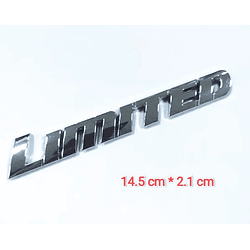 Emblema Limited Tuning Lujo Auto Camioneta Accesorio Carro (12)