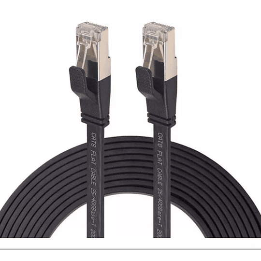 Cable De Red Ethernet Cat8 40 Gbps Rj45 2000 Mhz 3 Mts